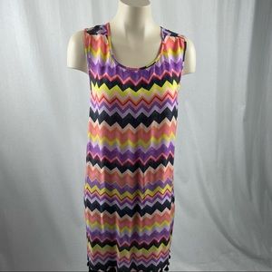 Seafolly Chevron Patterned Cover-up/Dress L
